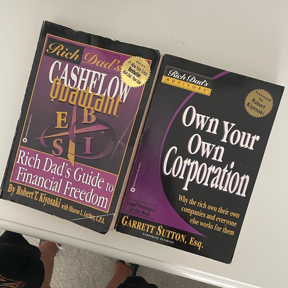 Robert Kiyosaki Finance Book Bundle